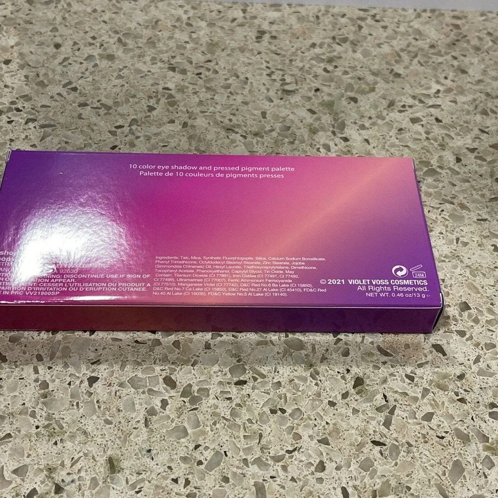 Violet‎ Voss Violet Sunset Pro Series Eyeshadow Palette NIB | RV$36